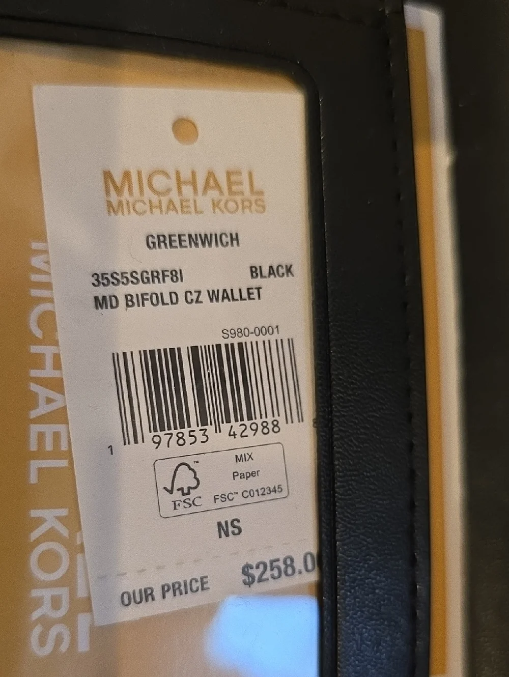 Michael Kors Zebra-Print Satchel & Wallet Set NWT - Picture 13 of 14